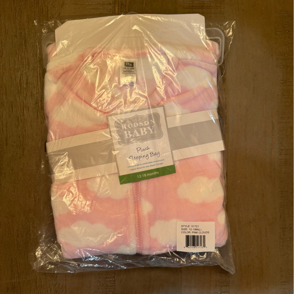 Hudson Baby 12-18m Plush Sleep Sack